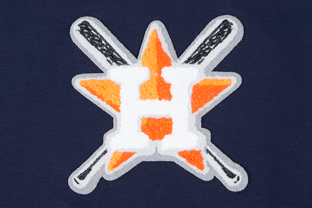 MLB HOUSTON ASTROS HAUT MASHUP À COUPE CARRÉE POUR FEMME (MARINE MINUIT)