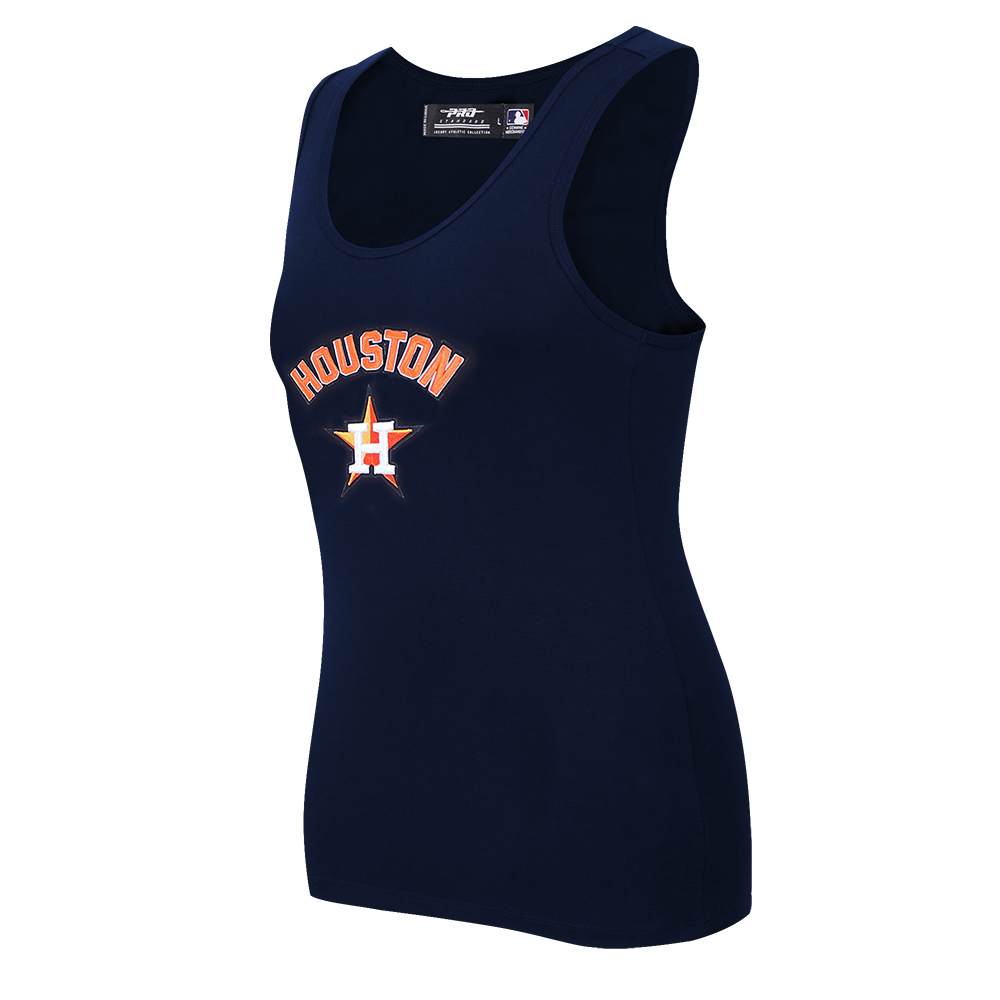 MLB HOUSTON ASTROS CLASSIC WOMEN'S RELAXED FIT RACERBACK (MIDNIGHT NAVY)