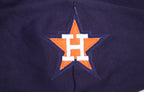 MLB HOUSTON ASTROS RETRO CLASSIC CHANDAIL À CAPUCHON COURT POUR FEMME (MARINE MINUIT/ORANGE/MARINE MINUIT)