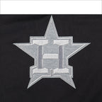 MLB HOUSTON ASTROS REVERSE FRENCH TERRY CHANDAIL À COL ROND EN MOLLETON POUR FEMME (NOIR)