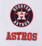 MLB HOUSTON ASTROS CLASSIC CHANDAIL À CAPUCHON COURT POUR FEMME (BLANC)