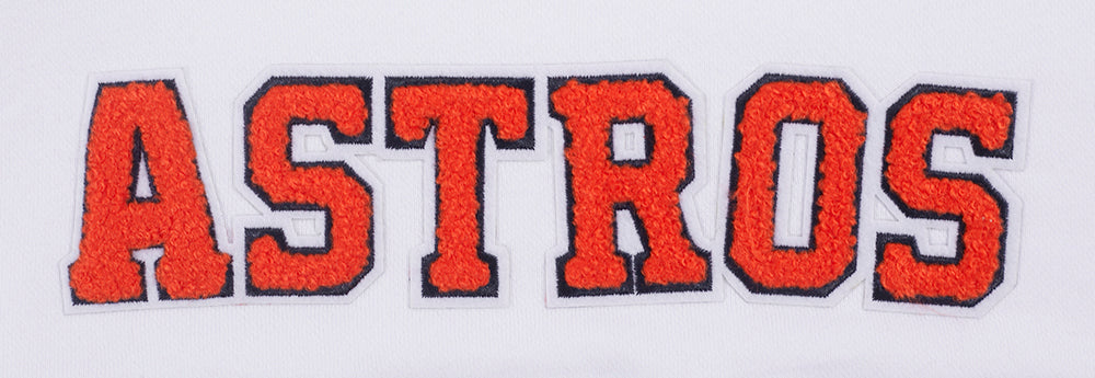 MLB HOUSTON ASTROS CLASSIC CHANDAIL À CAPUCHON COURT POUR FEMME (BLANC)