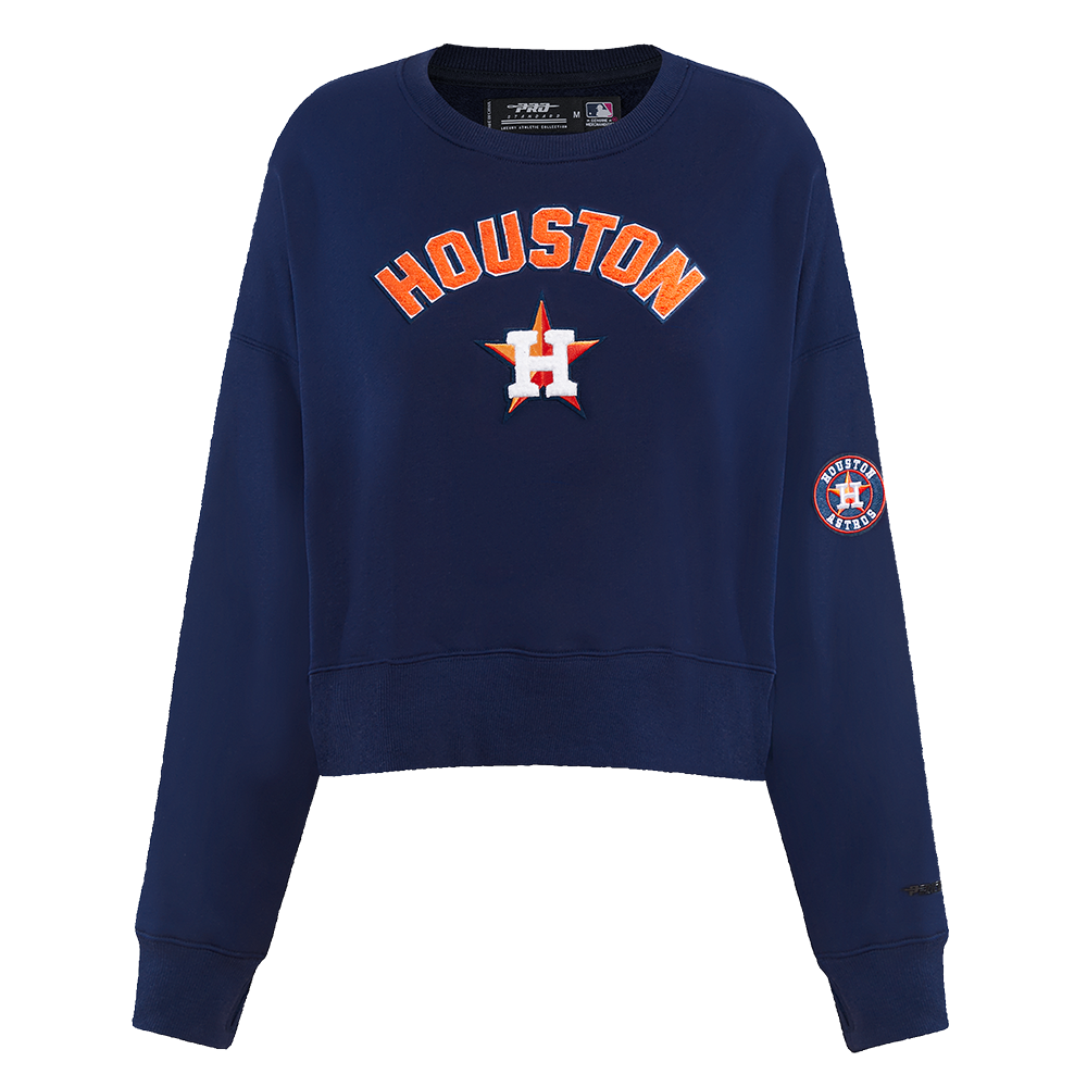 MLB HOUSTON ASTROS CLASSIC CHANDAIL À COL ROND POUR FEMME (MARINE MINUIT)