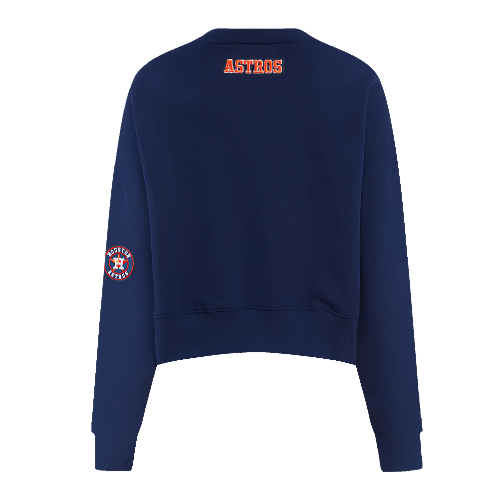 MLB HOUSTON ASTROS CLASSIC CHANDAIL À COL ROND POUR FEMME (MARINE MINUIT)