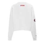 MLB HOUSTON ASTROS CLASSIC CHANDAIL À COL ROND POUR FEMME (BLANC)