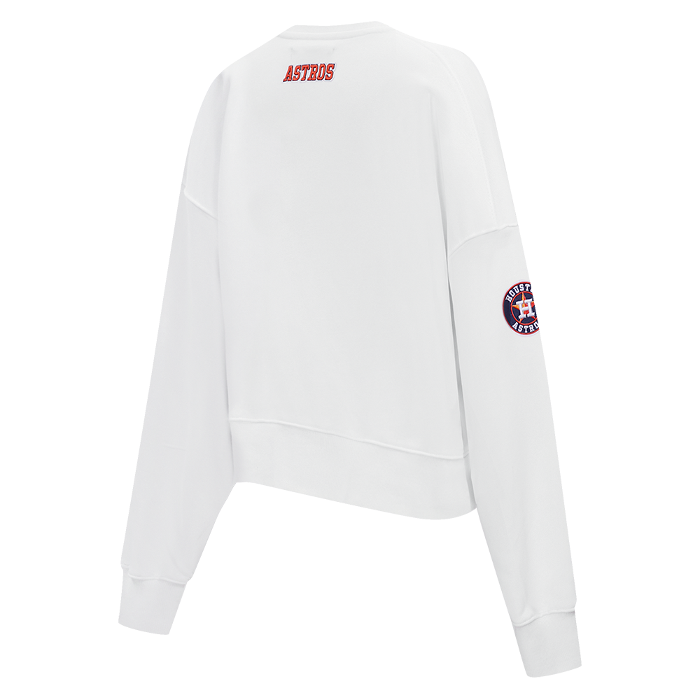 MLB HOUSTON ASTROS CLASSIC CHANDAIL À COL ROND POUR FEMME (BLANC)