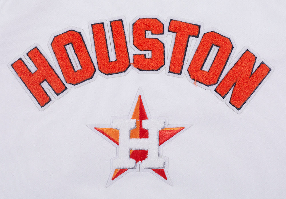 MLB HOUSTON ASTROS CLASSIC CHANDAIL À COL ROND POUR FEMME (BLANC)