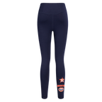 MLB HOUSTON ASTROS RETRO CLASSIC LEGGING EN JERSEY POUR FEMME (MARINE MINUIT)