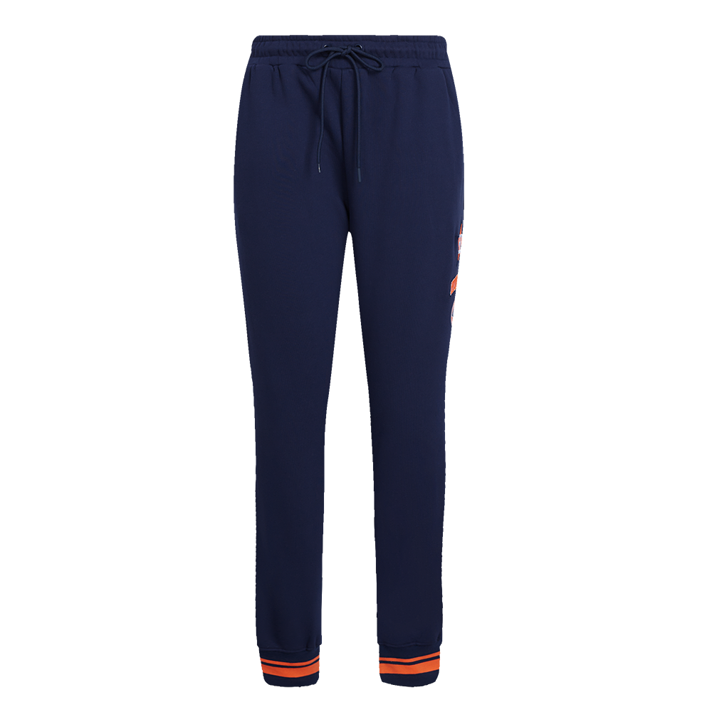 MLB HOUSTON ASTROS RETRO CLASSIC PANTALON OUATÉ POUR FEMME (MARINE MINUIT/ORANGE/MARINE MINUIT)