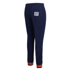 MLB HOUSTON ASTROS RETRO CLASSIC PANTALON OUATÉ POUR FEMME (MARINE MINUIT/ORANGE/MARINE MINUIT)
