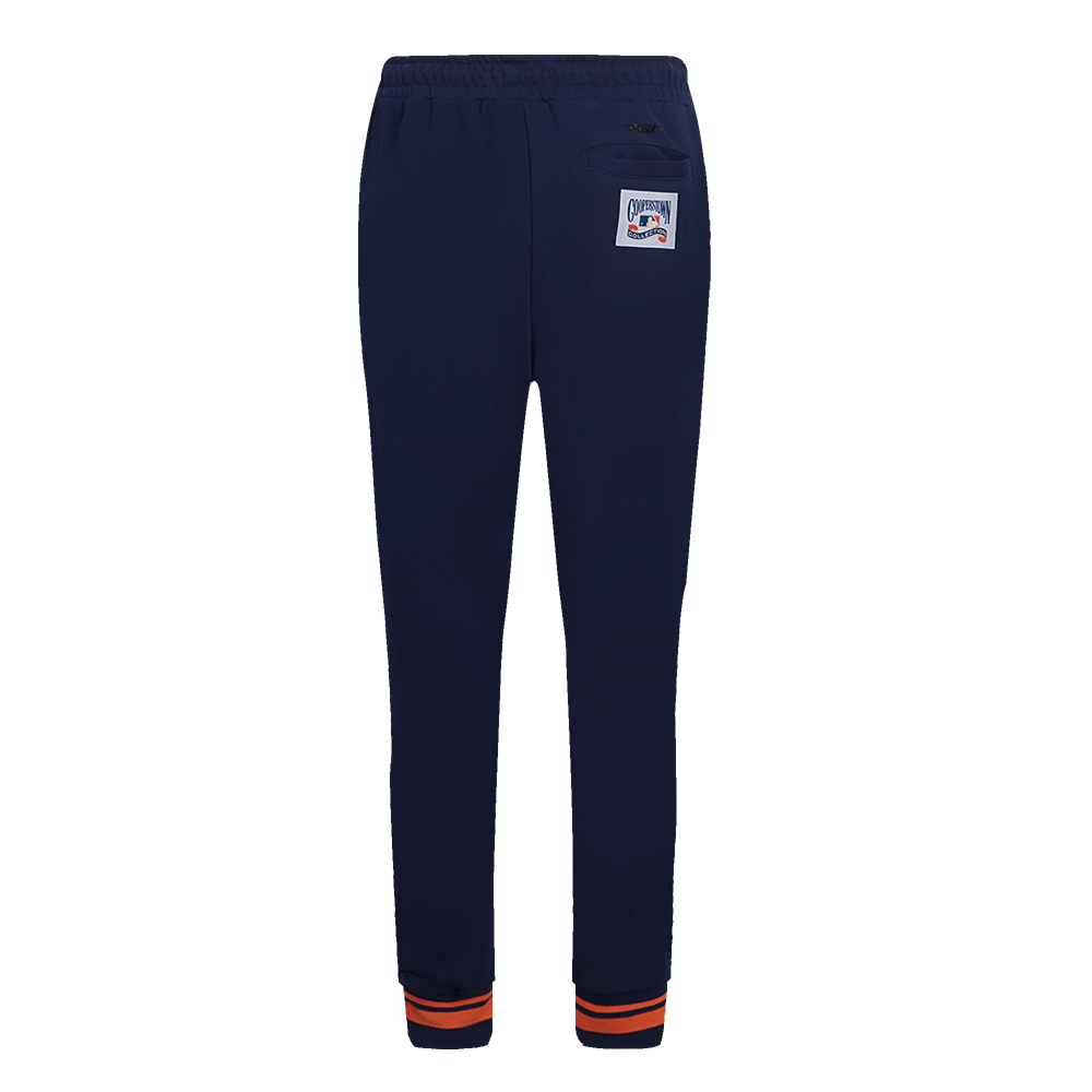 MLB HOUSTON ASTROS RETRO CLASSIC PANTALON OUATÉ POUR FEMME (MARINE MINUIT/ORANGE/MARINE MINUIT)