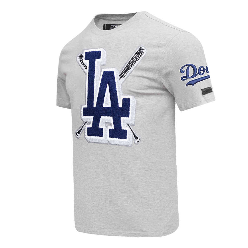 MLB LOS ANGELES DODGERS MASH UP MEN'S SJ TOP (HEATHER GREY)