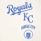MLB KANSAS CITY ROYALS RETRO CLASSICS MEN'S TOP (EGGSHELL/UNIVERSITY BLUE)