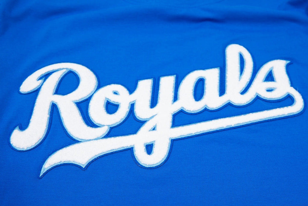 MLB KANSAS CITY ROYALS CLASSIC CHENILLE MEN'S TOP (ROYAL BLUE)