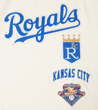 MLB KANSAS CITY ROYALS RETRO CLASSIC MEN'S TOP (EGGSHELL/ UNIVERSITY BLUE)