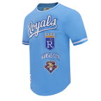 MLB KANSAS CITY ROYALS RETRO CLASSIC MEN'S TOP (UNIVERSITY BLUE)