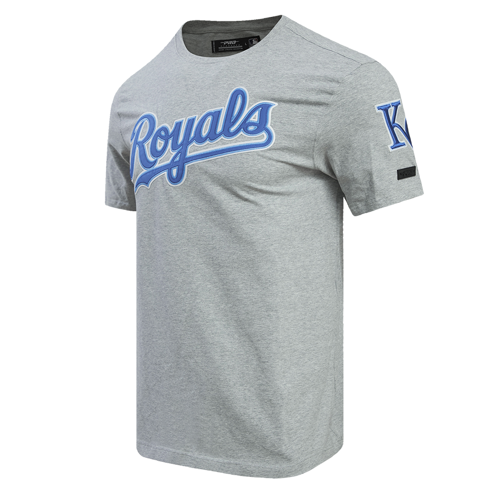 MLB KANSAS CITY ROYALS TACKLE TWILL MEN'S TOP (HEATHER GREY)