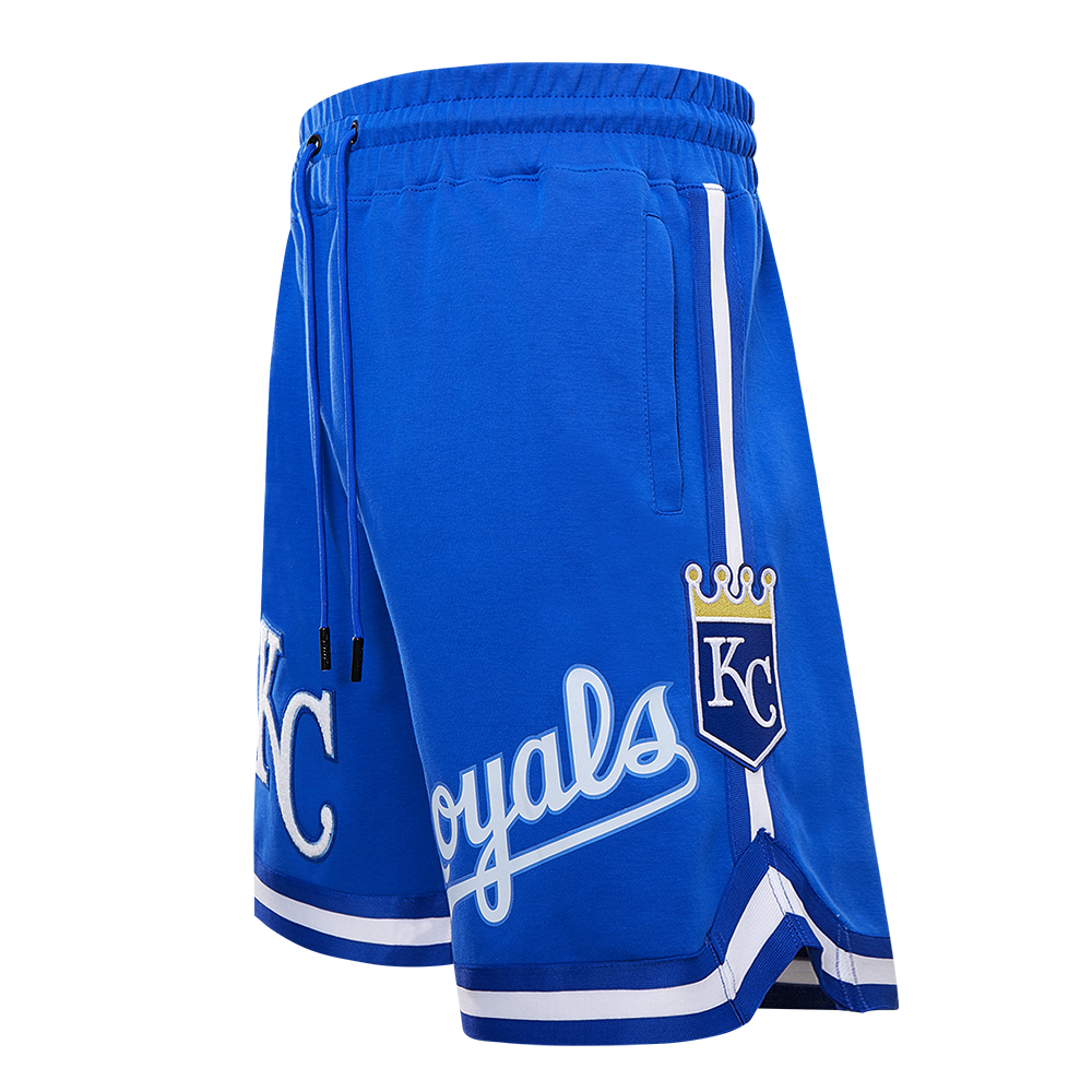 MLB KANSAS CITY ROYALS CLASSIC CHENILLE MEN'S SHORT (ROYAL BLUE)