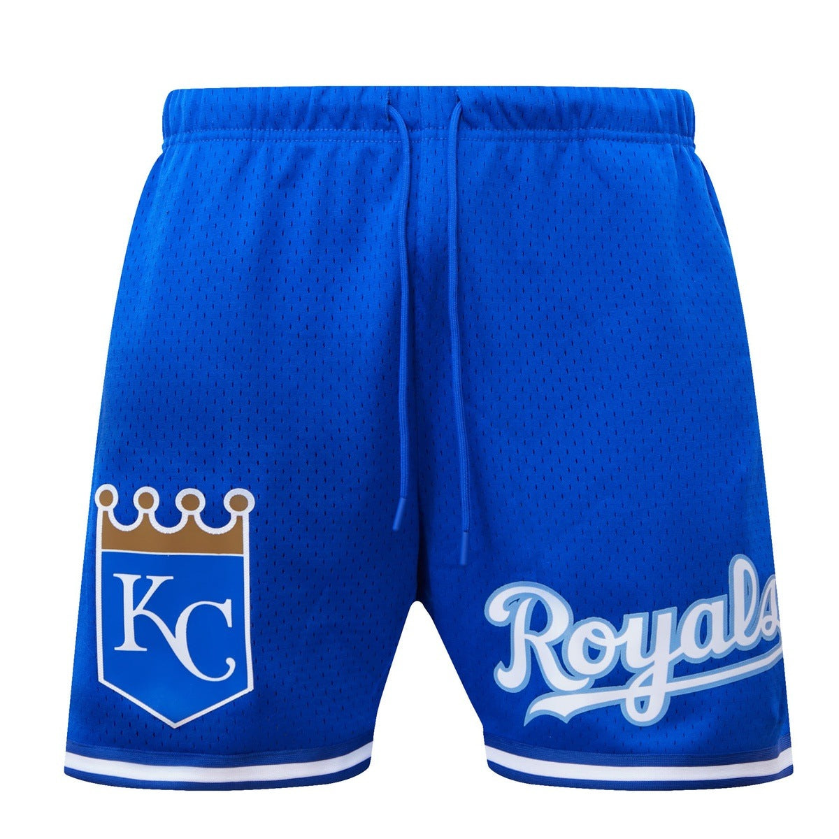 MLB KANSAS CITY ROYALS LOGO MEN'S MESH SHORT (ROYAL BLUE)