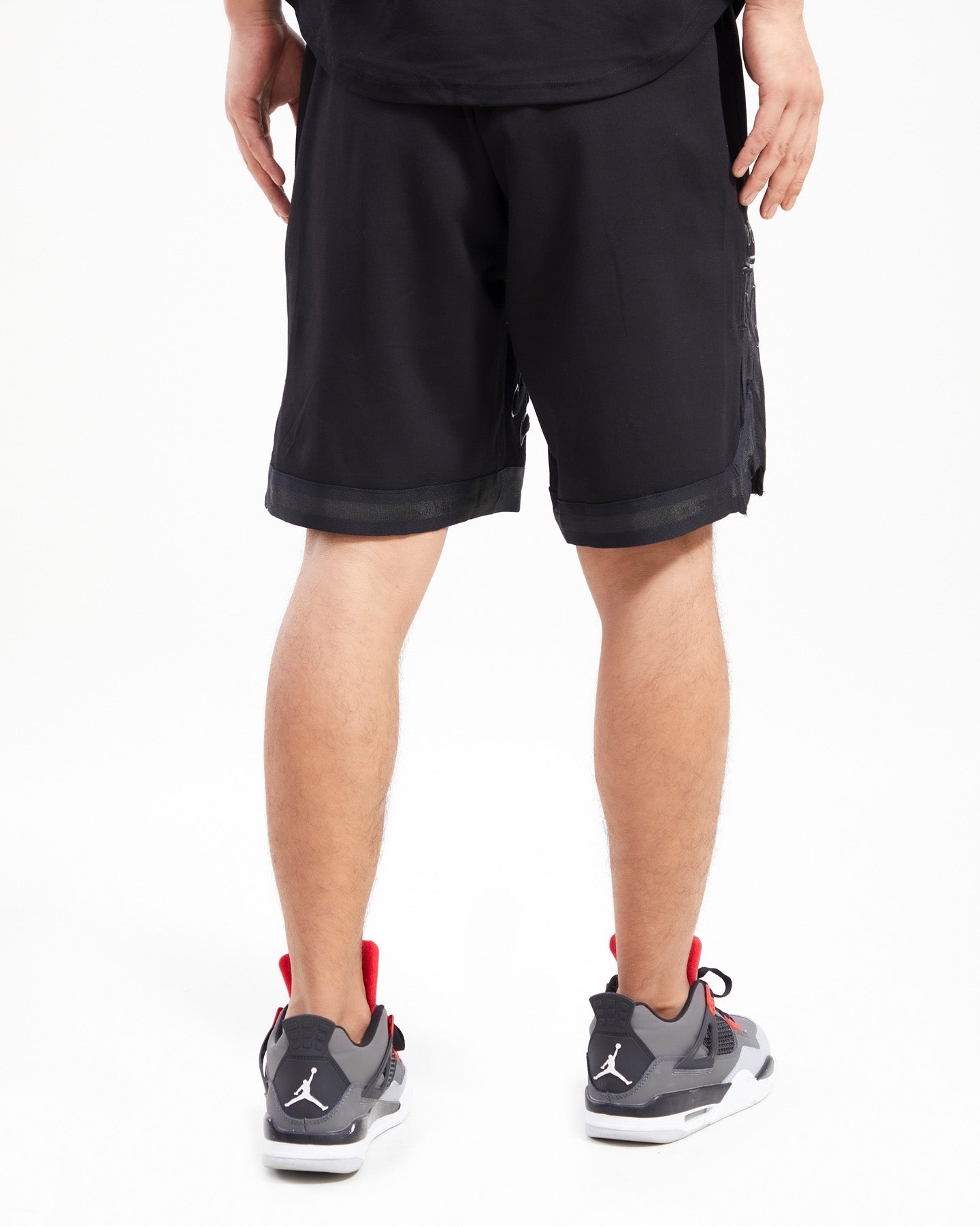 MLB KANSAS CITY ROYALS TRIPLE BLACK MEN'S SHORT (TRIPLE BLACK)