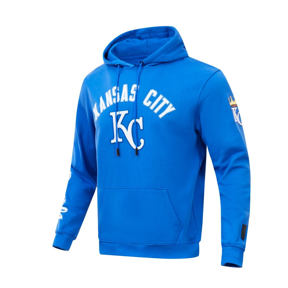 MLB KANSAS CITY ROYALS CLASSIC MEN'S PULLOVER HOODIE (ROYAL BLUE)