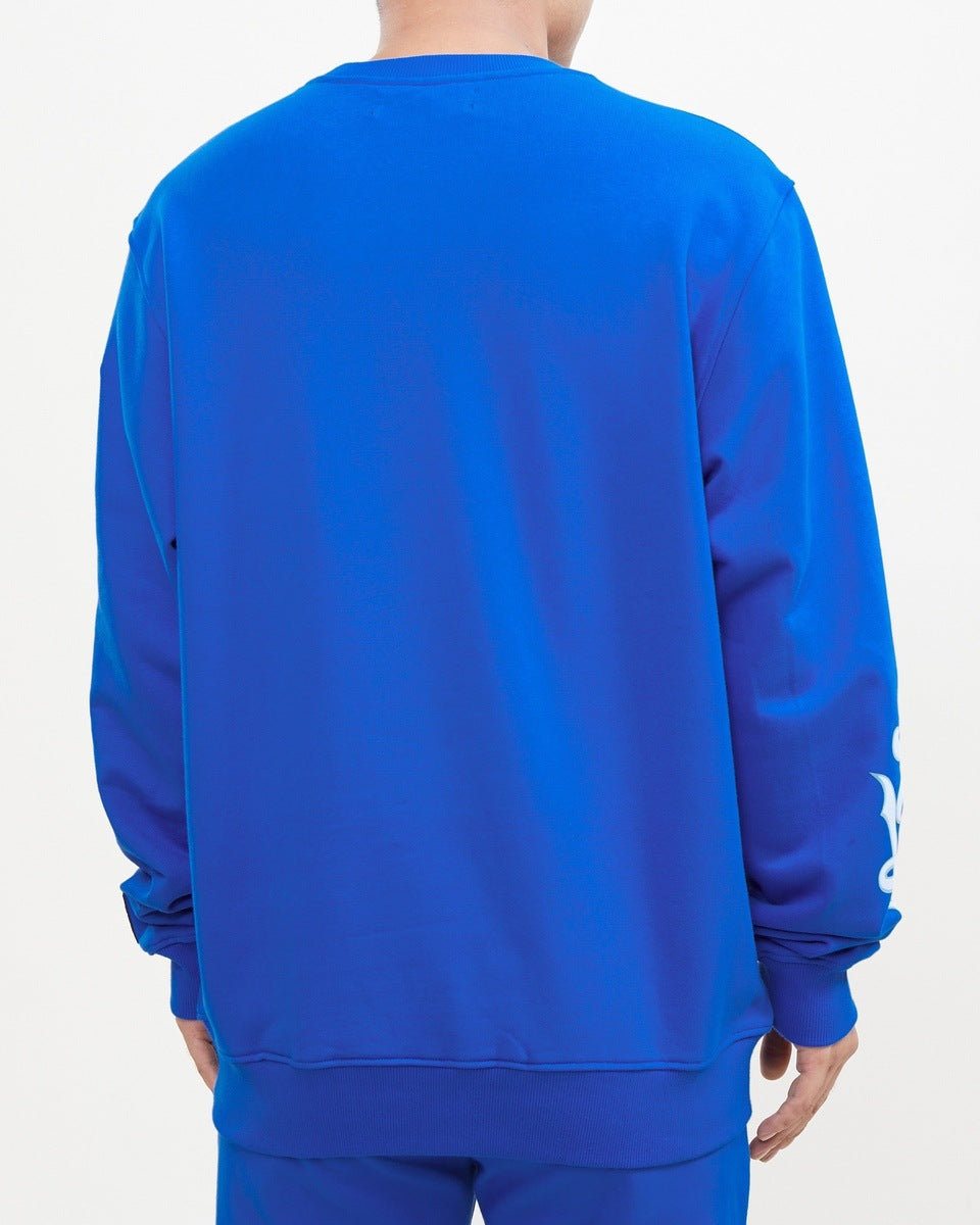 MLB KANSAS CITY ROYALS CLASSIC MEN'S CREWNECK (ROYAL BLUE)