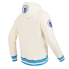 MLB KANSAS CITY ROYALS RETRO CLASSIC CHANDAIL À CAPUCHON POUR HOMME (COQUILLE D'ŒUF/BLEU UNIVERSEL)