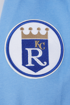 MLB KANSAS CITY ROYALS RETRO CLASSIC MEN'S PULLOVER HOODIE (UNIVERSITY BLUE)