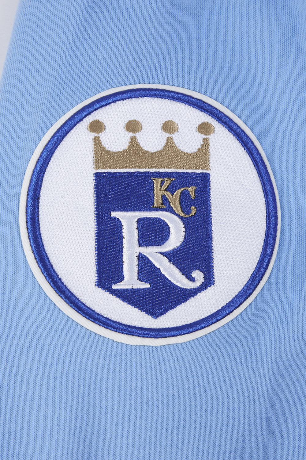 MLB KANSAS CITY ROYALS RETRO CLASSIC MEN'S PULLOVER HOODIE (UNIVERSITY BLUE)