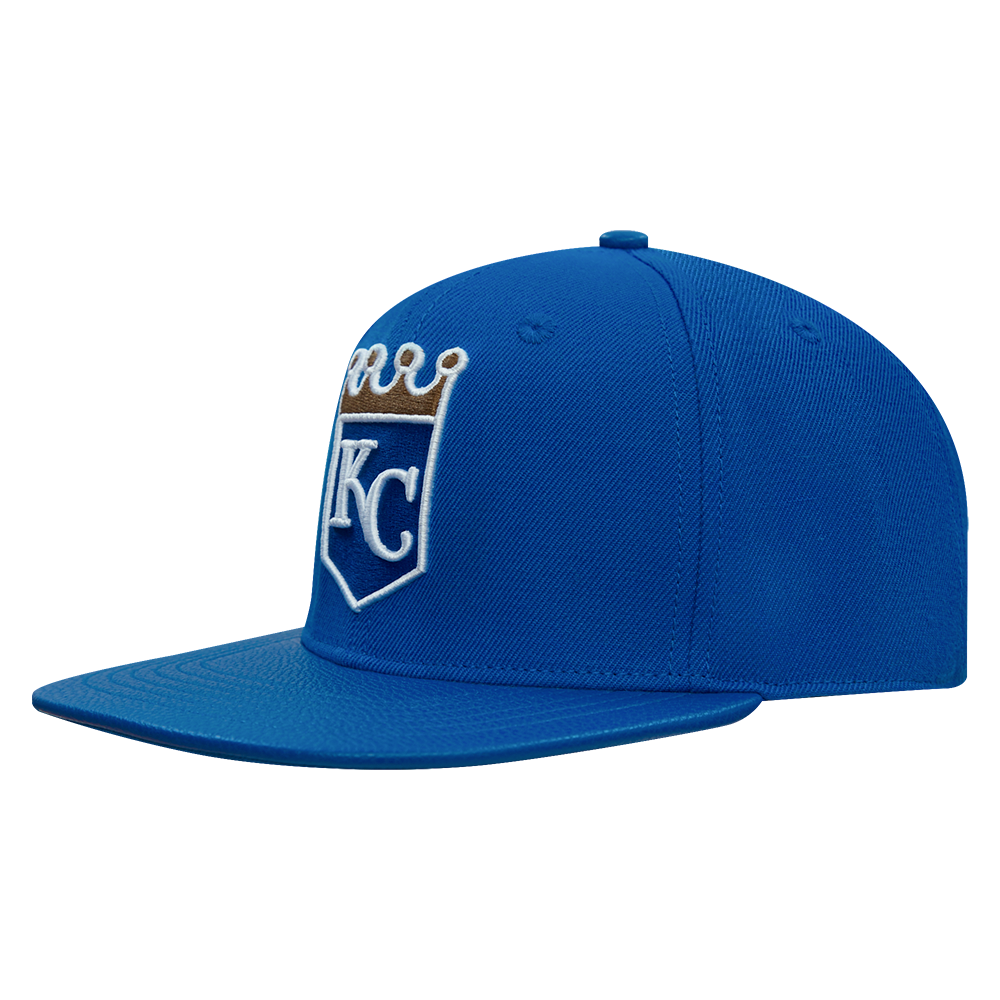 MLB KANSAS CITY ROYALS SCRIPT TAIL WOOL STRAPBACK (ROYAL BLUE)