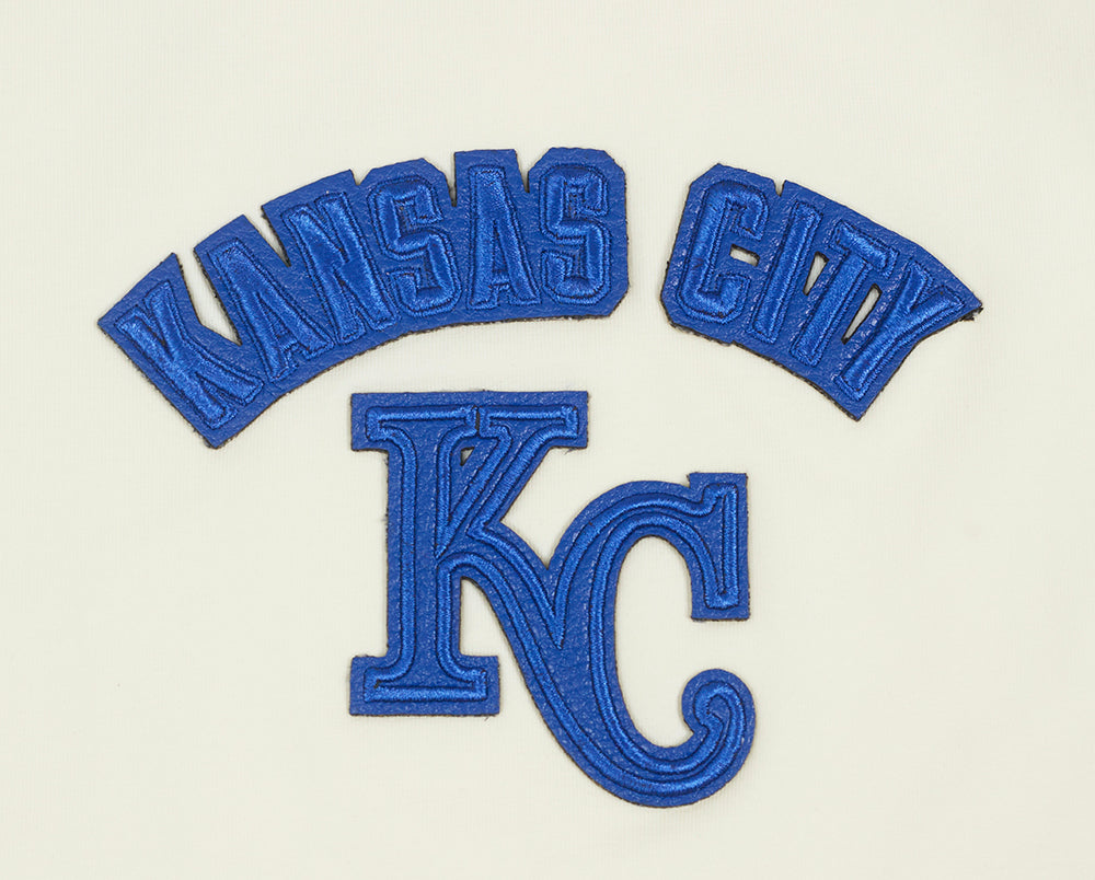MLB KANSAS CITY ROYALS TRIPLE TONAL CAMISOLE DOS NAGEUR À COUPE DÉCONTRACTÉE POUR FEMME (COQUILLE D'ŒUF)