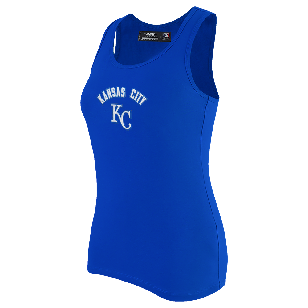MLB KANSAS CITY ROYALS CLASSIC WOMEN'S RELAXED FIR RACERBACK (ROYAL BLUE)