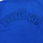 MLB KANSAS CITY ROYALS TRIPLE TONAL ROBE MOULANTE POUR FEMME (BLEU ROYAL)