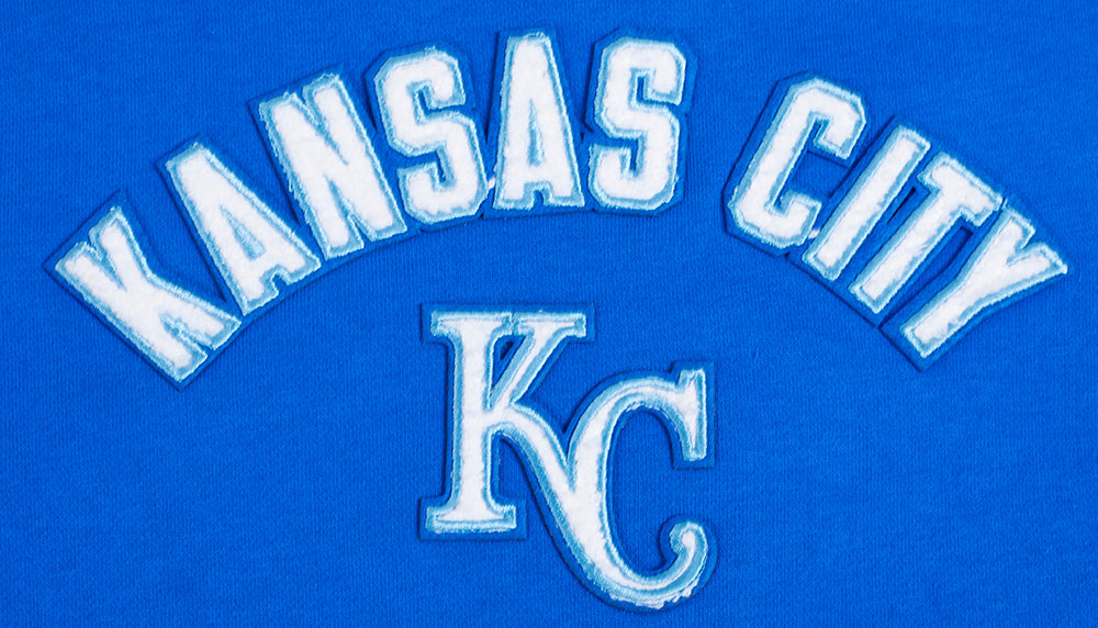 MLB KANSAS CITY ROYALS CLASSIC WOMEN'S CREWNECK (ROYAL BLUE)