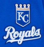 MLB KANSAS CITY ROYALS CLASSIC CHANDAIL À CAPUCHON COURT POUR FEMME (BLEU ROYAL)
