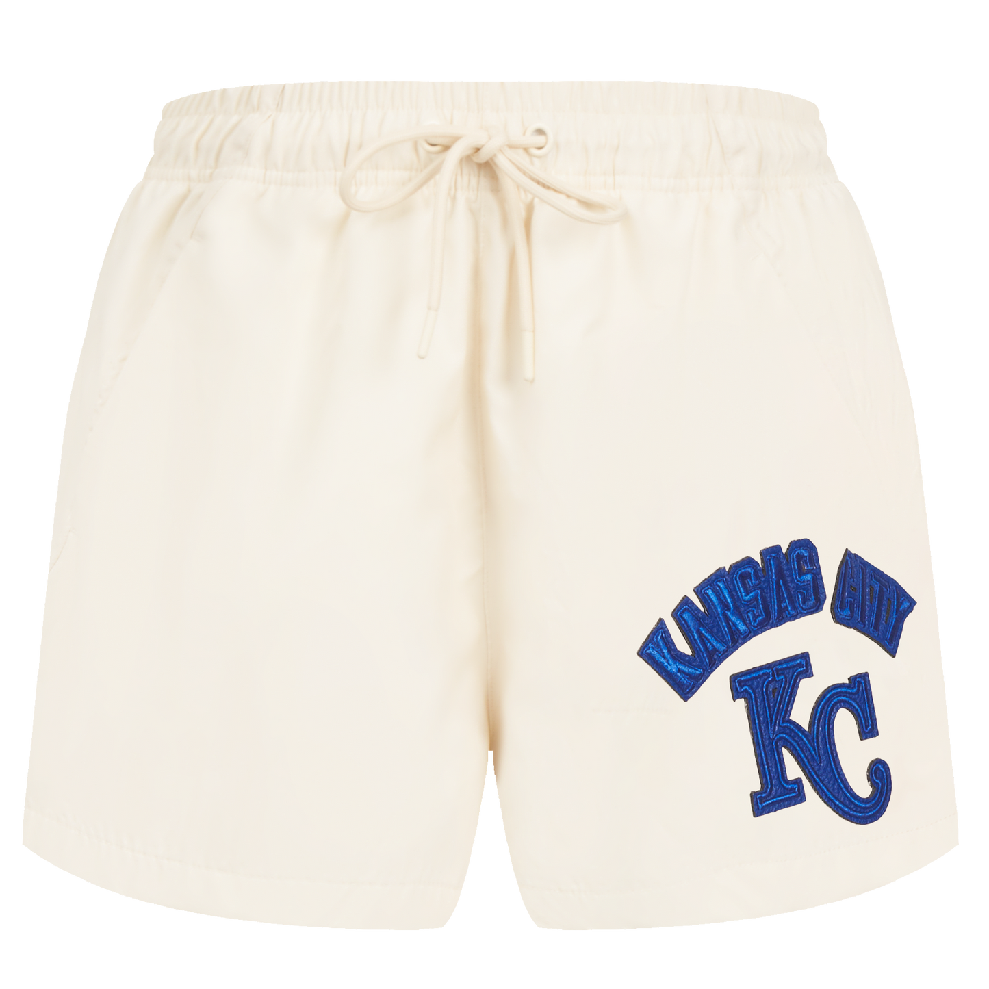 MLB KANSAS CITY ROYALS TRIPLE TONAL W WOVEN WOMEN'S SHORT (EGGSHELL)