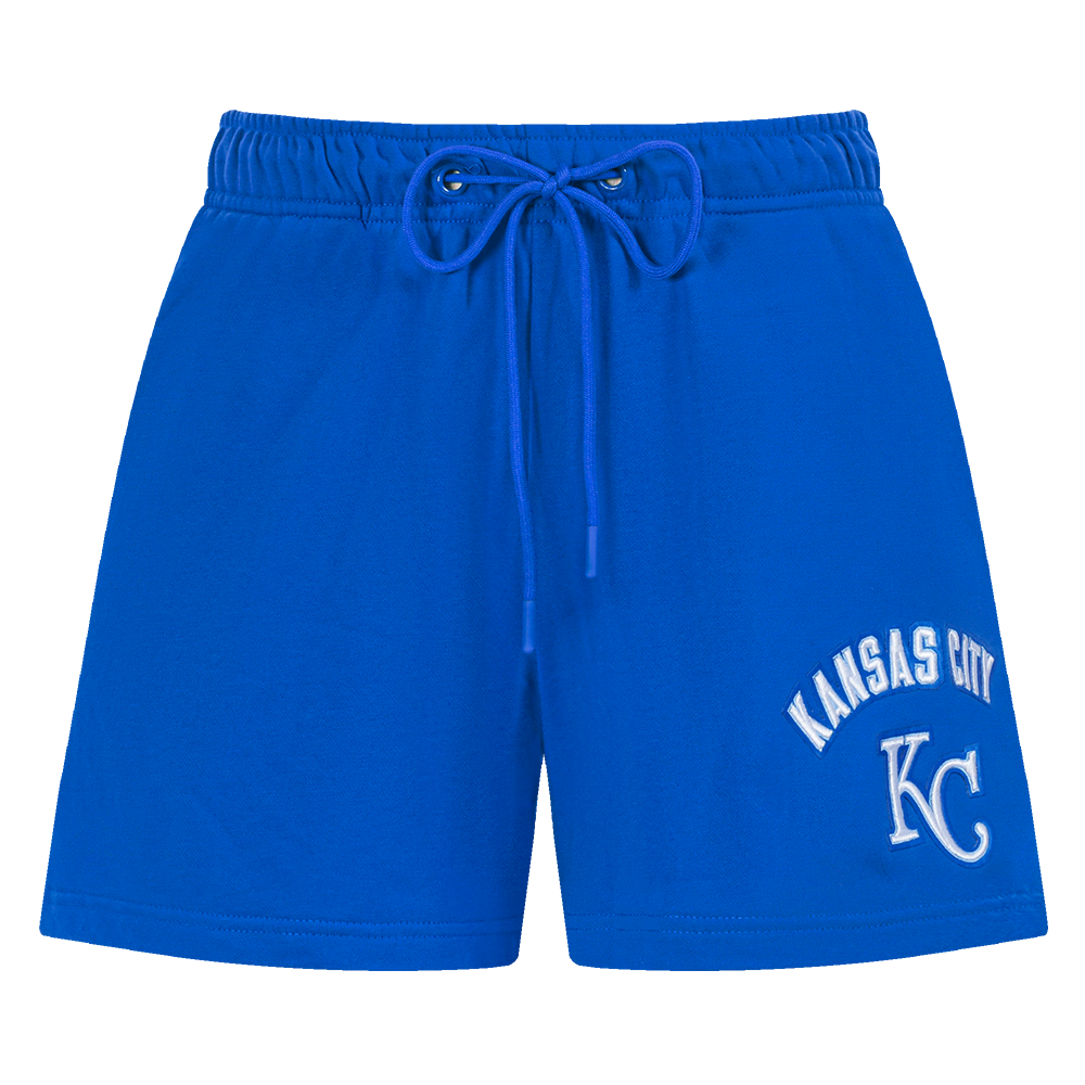 MLB KANSAS CITY ROYALS CLASSIC WOMEN'S FLEECE SHORT (ROYAL BLUE)