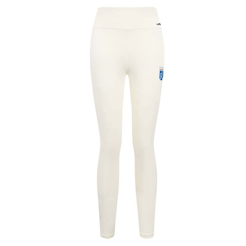 MLB KANSAS CITY ROYALS RETRO CLASSIC WOMEN'S JERSEY LEGGING (EGGSHELL)