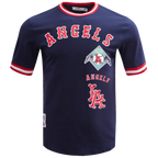MLB LOS ANGELES ANGELS RETRO CLASSIC MEN'S TOP (MIDNIGHT NAVY/RED)
