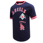 MLB LOS ANGELES ANGELS RETRO CLASSIC MEN'S TOP (MIDNIGHT NAVY/RED)
