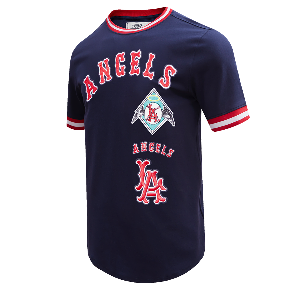 MLB LOS ANGELES ANGELS RETRO CLASSIC MEN'S TOP (MIDNIGHT NAVY/RED)