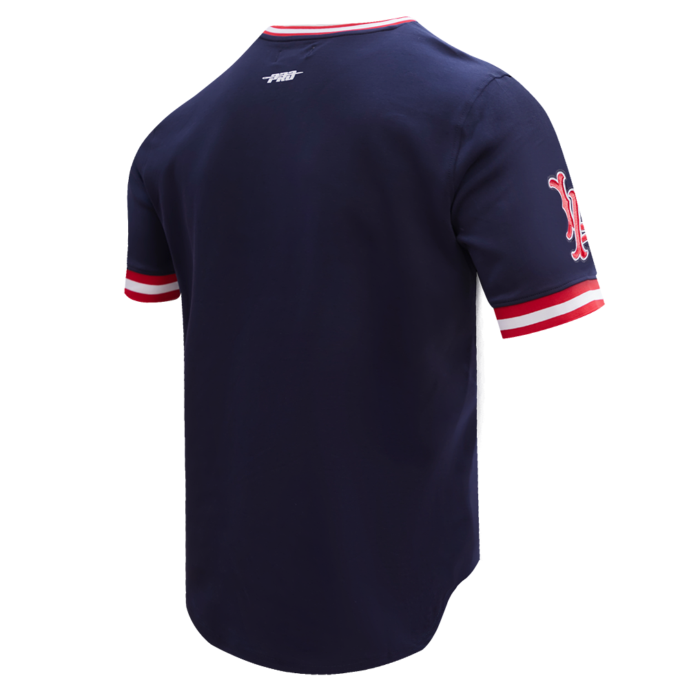 MLB LOS ANGELES ANGELS RETRO CLASSIC MEN'S TOP (MIDNIGHT NAVY/RED)