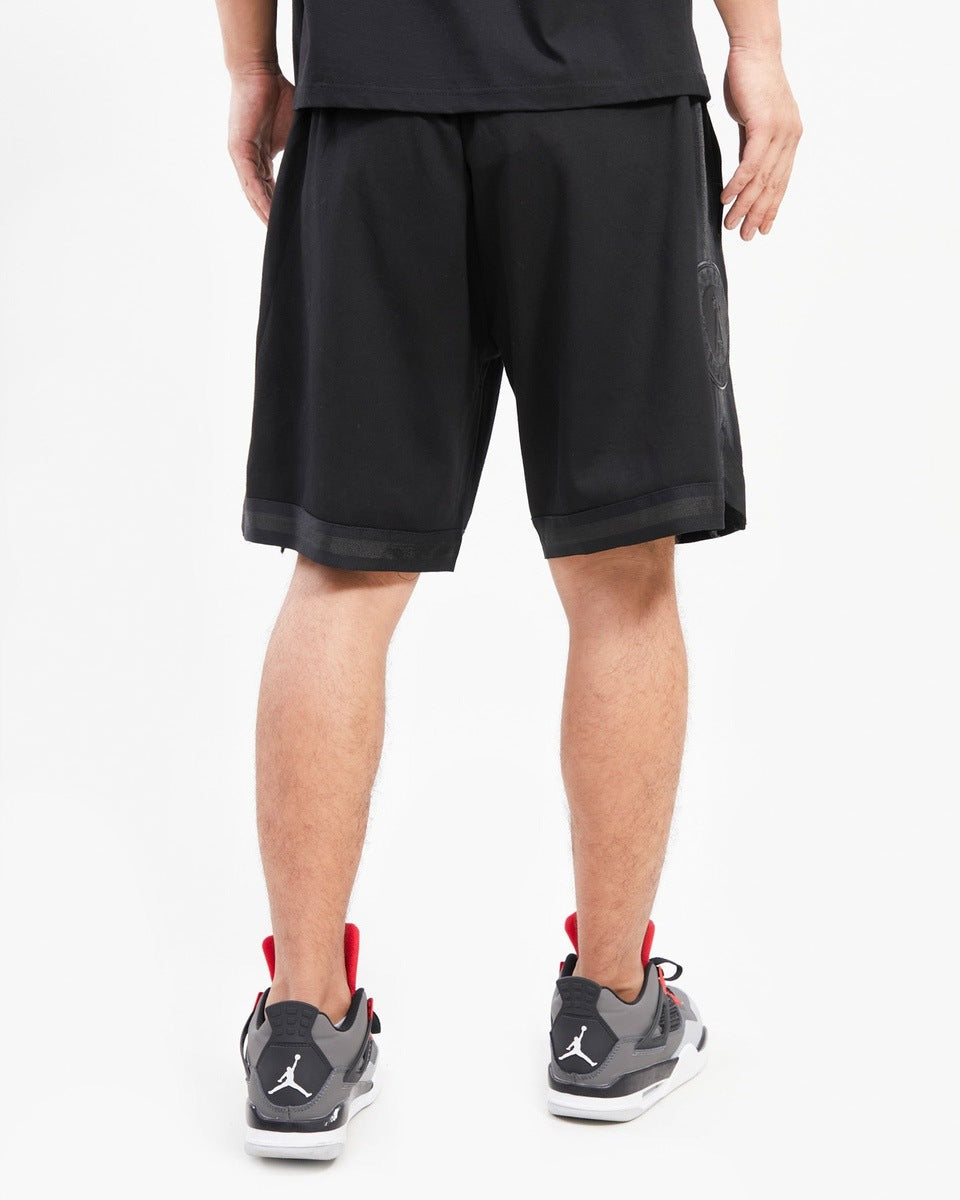 MLB LOS ANGELES ANGELS TRIPLE BLACK MEN'S SHORT (TRIPLE BLACK)