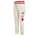 MLB LOS ANGELES ANGELS RETRO CLASSIC MEN'S SWEATPANT (EGGSHELL/ RED)