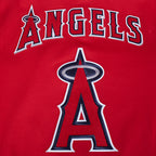 MLB LOS ANGELES ANGELS CURRENT LOGO PRO GAME DAY MEN'S DK JACKET (RED/BLACK/WHITE)
