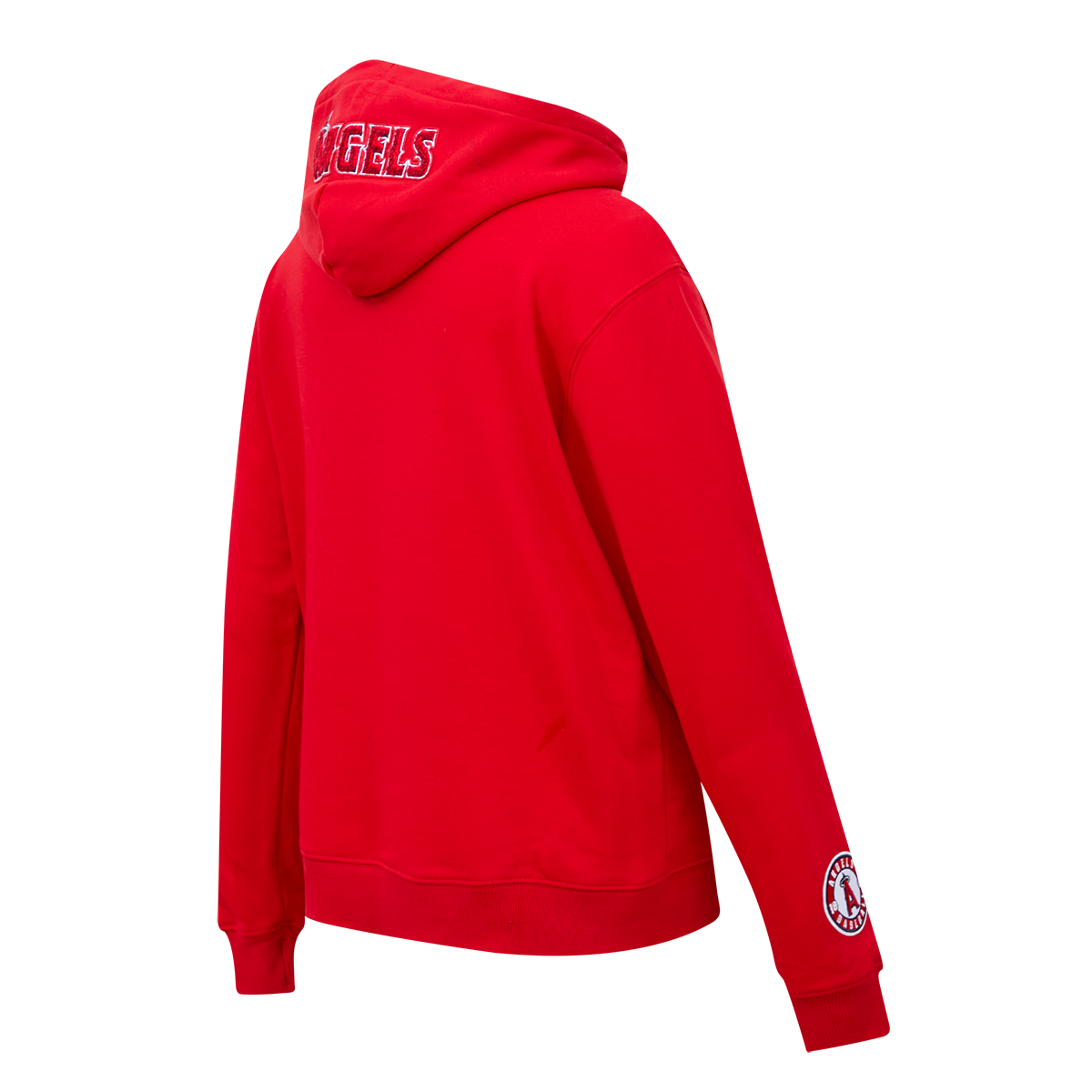 MLB LOS ANGELES ANGELS CLASSIC WOMEN'S PO HOODIE (RED)