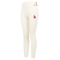 MLB LOS ANGELES ANGELS RETRO CLASSIC WOMEN'S JERSEY LEGGING (EGGSHELL)