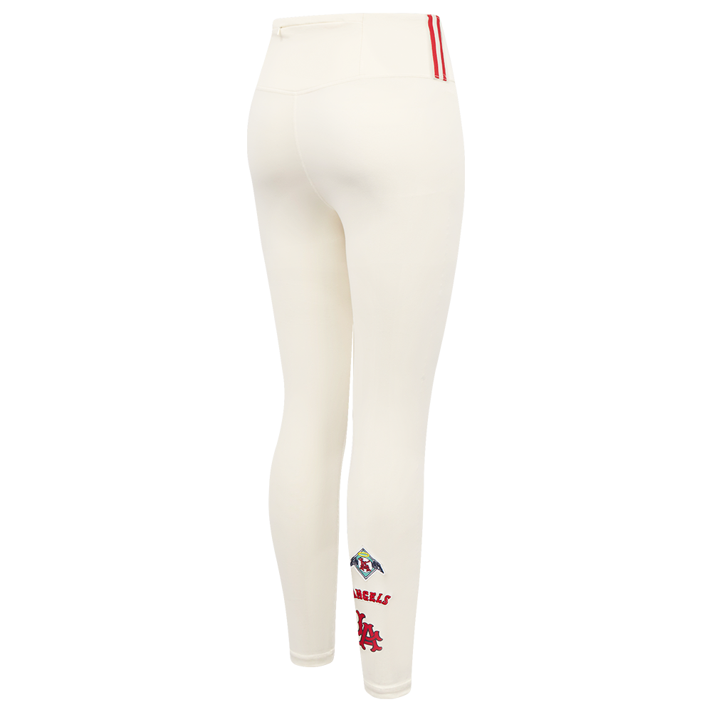 MLB LOS ANGELES ANGELS RETRO CLASSIC WOMEN'S JERSEY LEGGING (EGGSHELL)