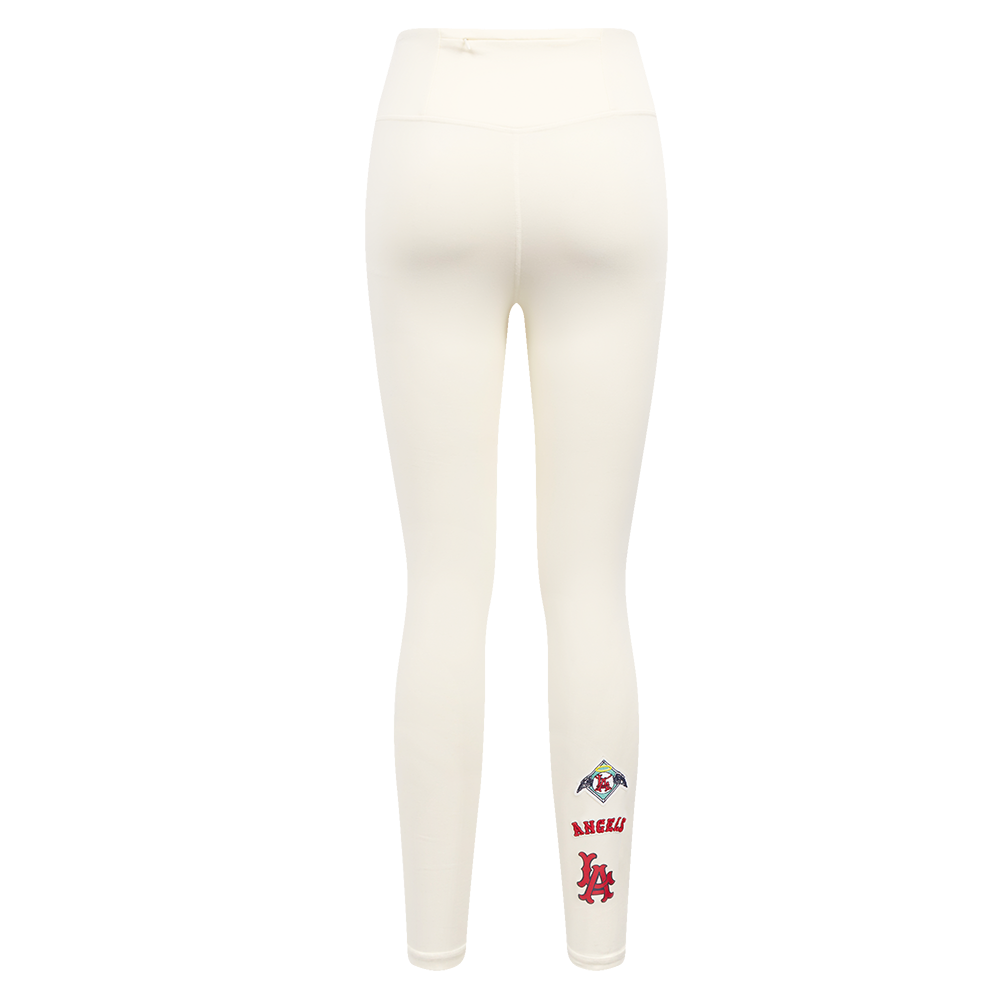 MLB LOS ANGELES ANGELS RETRO CLASSIC WOMEN'S JERSEY LEGGING (EGGSHELL)
