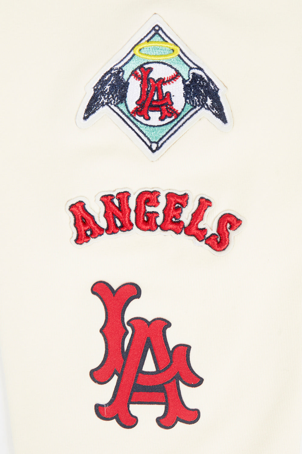 MLB LOS ANGELES ANGELS RETRO CLASSIC WOMEN'S JERSEY LEGGING (EGGSHELL)